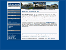 Tablet Screenshot of hunsakerproperties.com